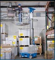Runabout Vertical Mast Work Platform