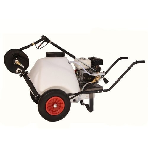 Pressure Washer with Bowser