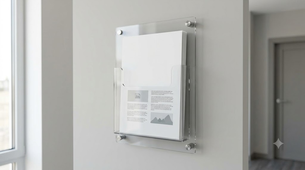 A4 Document Holder - Wall Mounted