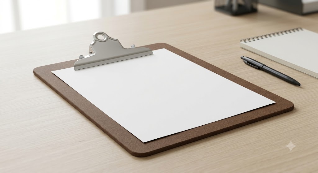 A4 Masonite Clipboard