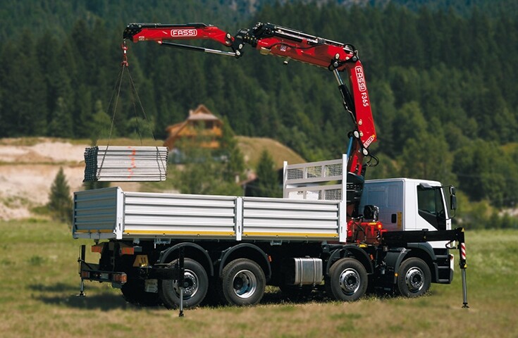 Plant Lorry + Fassi 365 HIAB