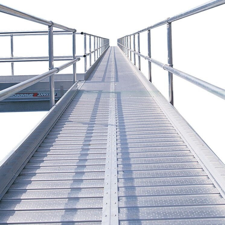 Lightweight Staging Handrails - Double Side