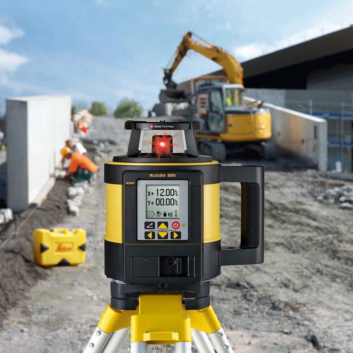 Dual Grade Rotary Laser Level
