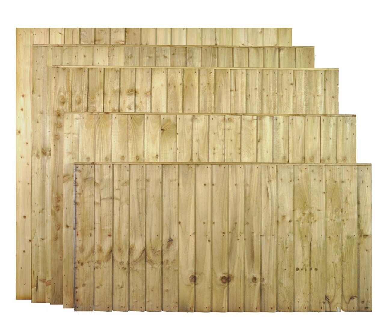 Fully framed closeboard panels