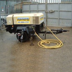 Compressor 2-Tool Road Towable Hire