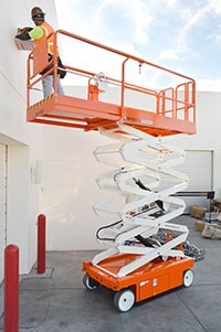 9.8m Electric Scissor Lift