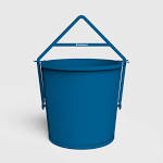 250l Circular Muck Tipping Skip