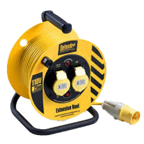 Extension Drum/Reel Lead 25 Metre 110 Volt 16 Amp