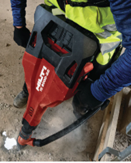 NURON TE 2000-A22 CORDLESS JACKHAMMER