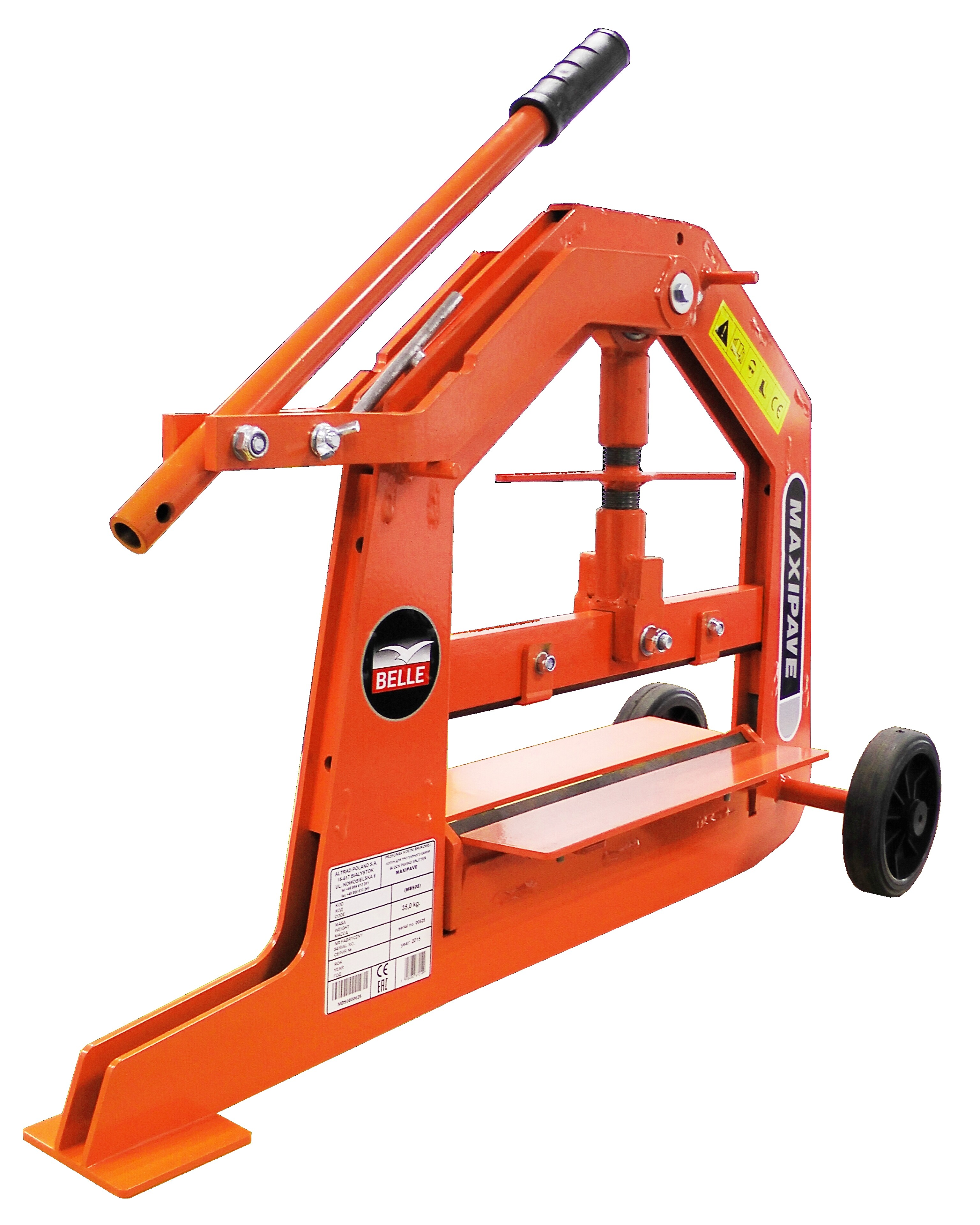 Heavy Duty Manual Block Splitter