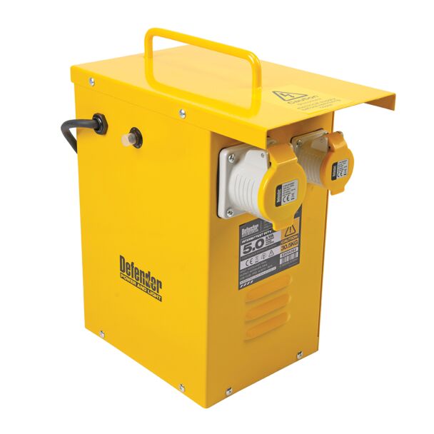 Defender Power Pod 110v 3.0kva double socket Transformer