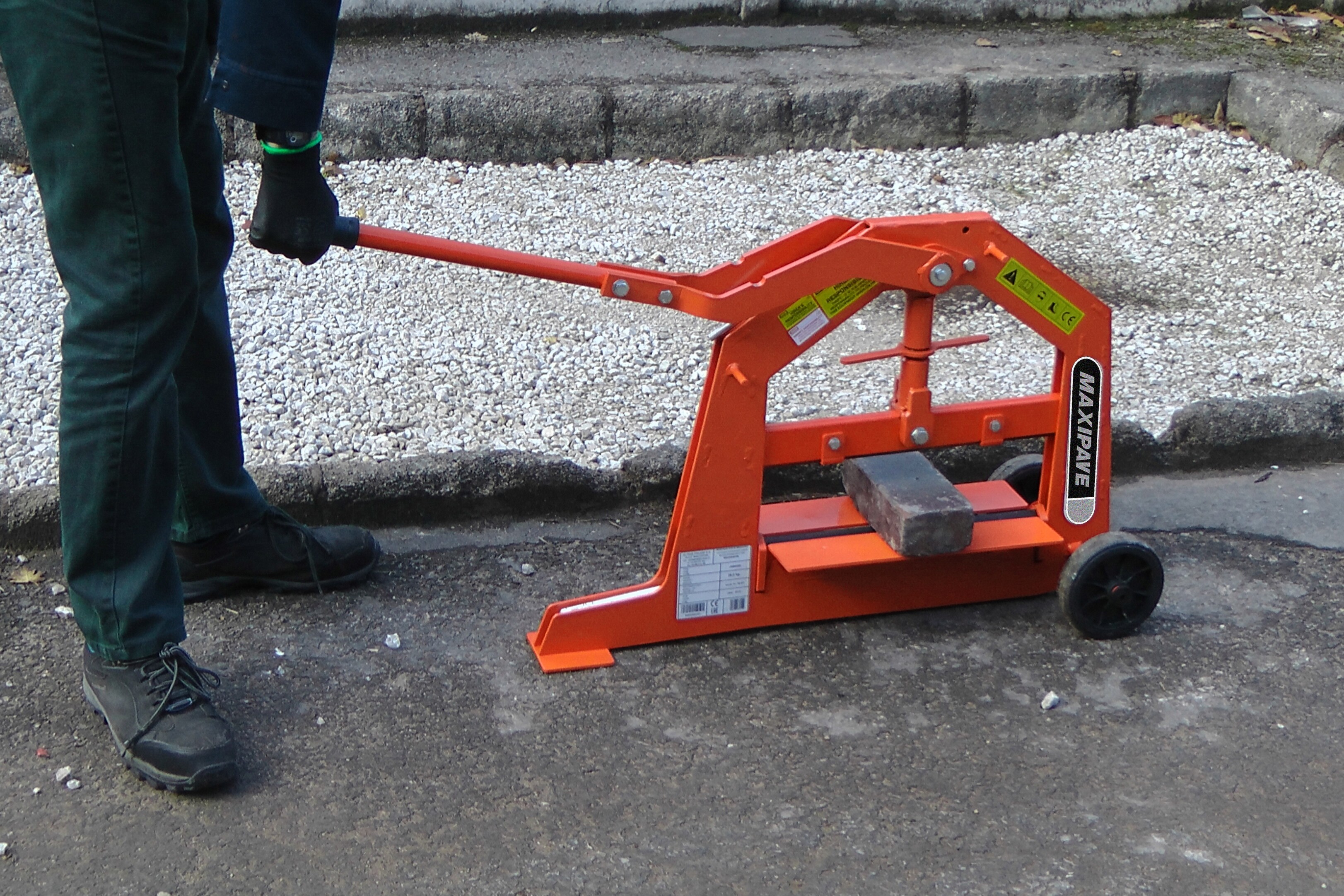 Heavy Duty Manual Block Splitter
