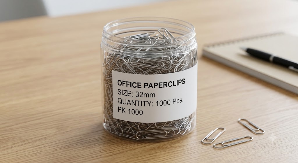 Paperclips 32mm PK 1000