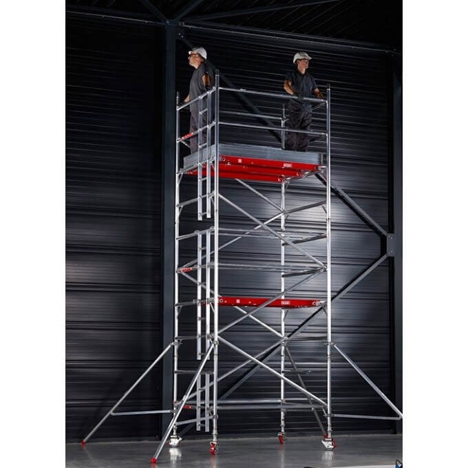 Aluminium Mobile Access Tower 3T - 1.53M Wide X 1.8M