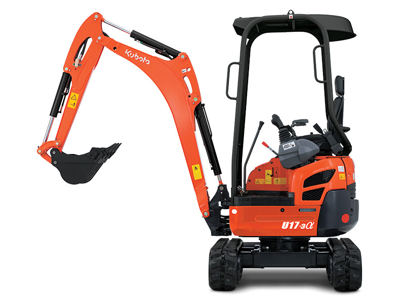 1.7 Tonne Mini Excavator