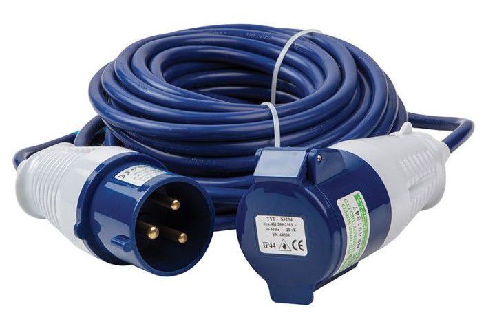 240v 16amp 14m extension lead