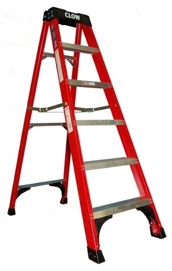 Class 1 Industrial Heavy Duty Aluminium Step (8 Threads)