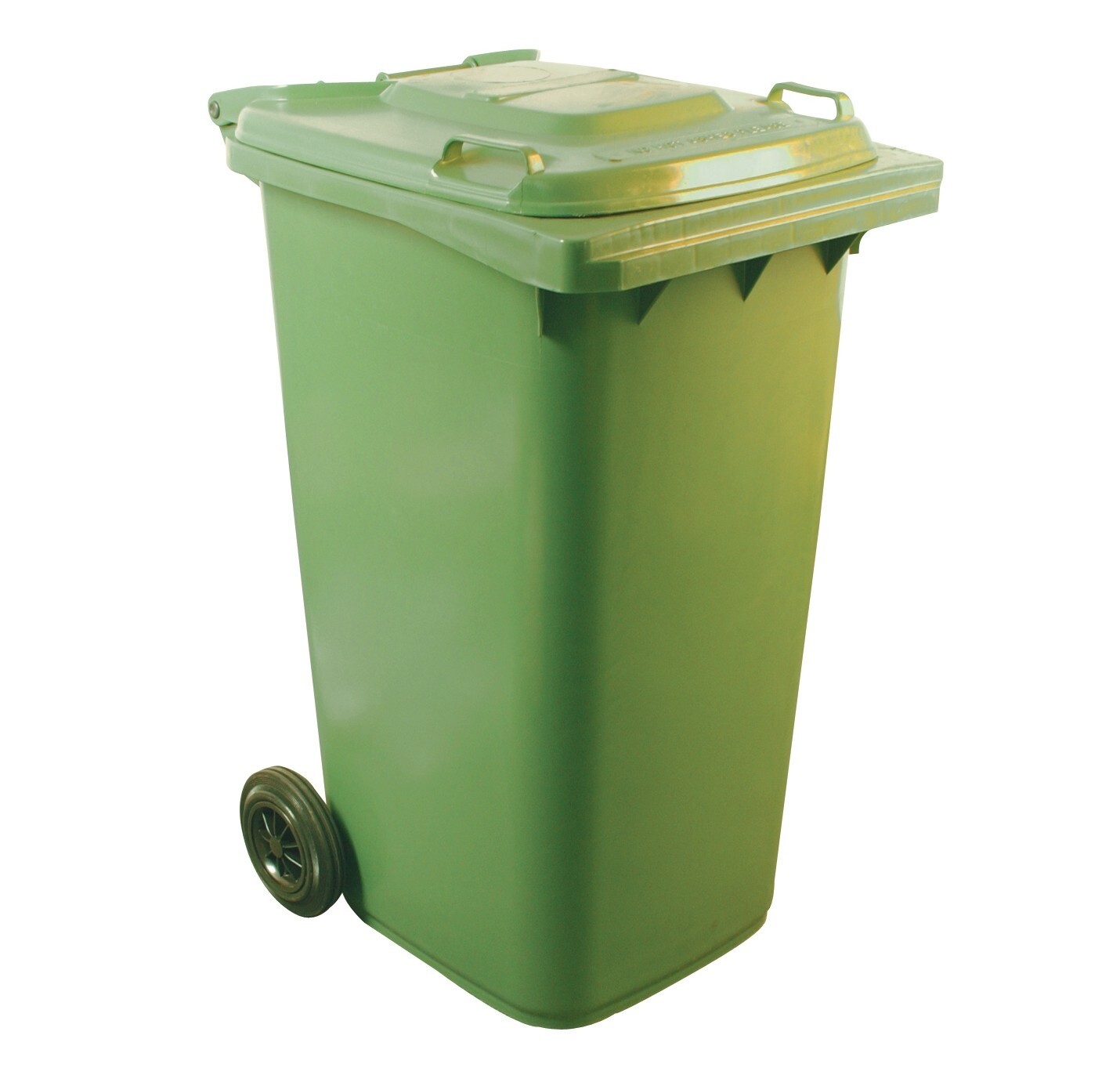 Wheelie Bin c/w 2 Wheels 240 Litres