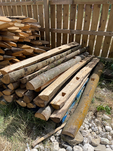 Chestnut posts