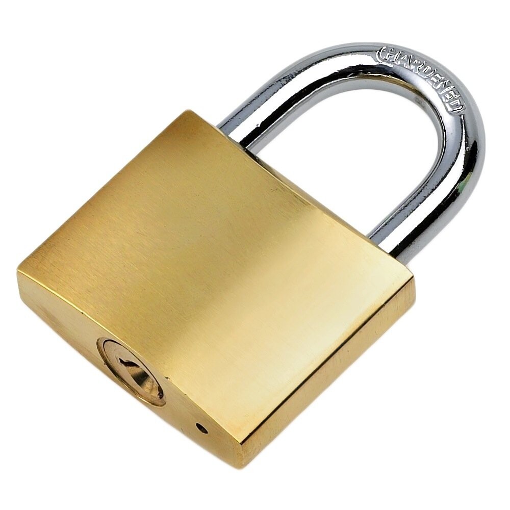 Padlock 50MM Brass £7.95