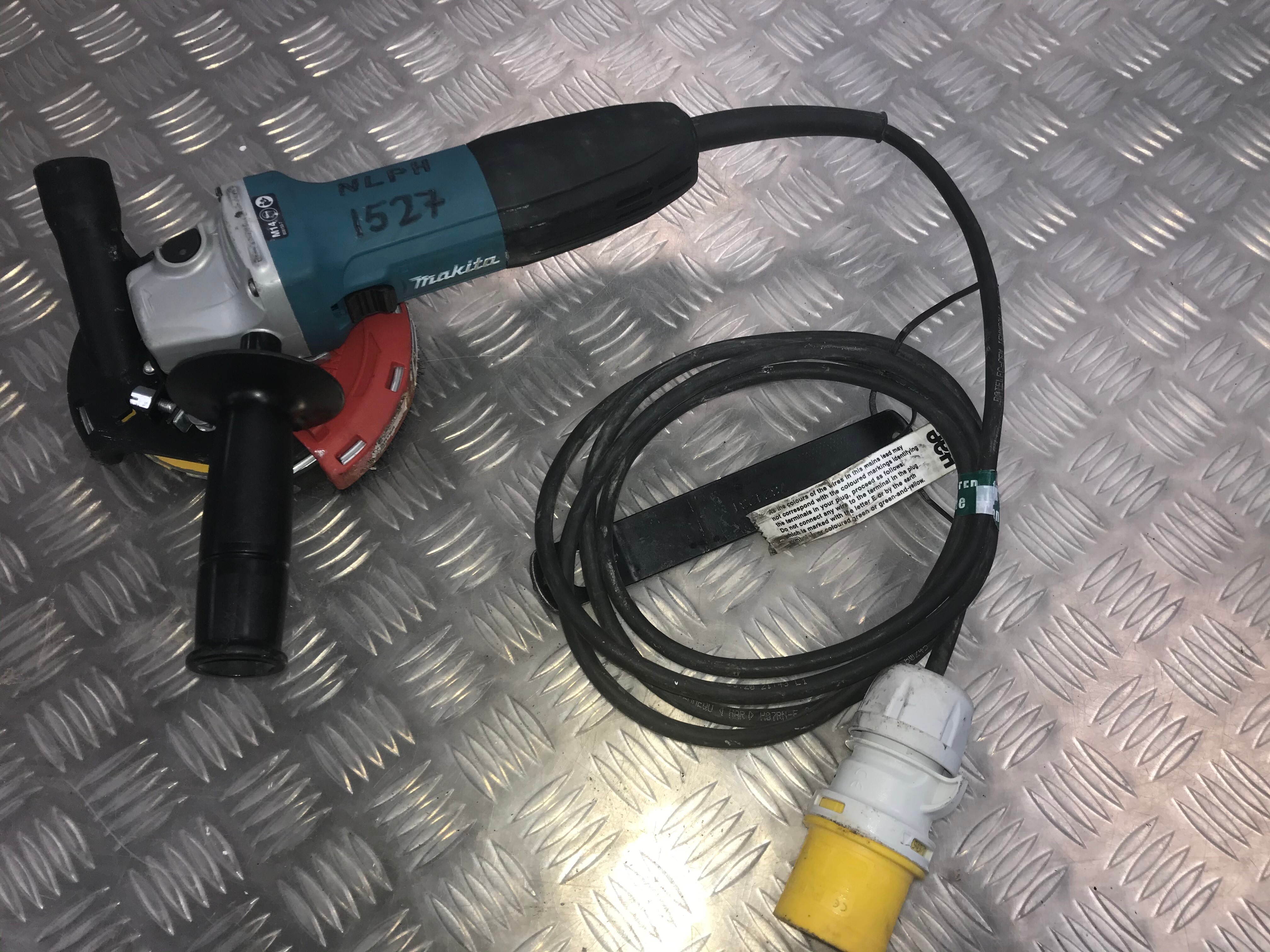 115MM Flat Faced Diamond Grinder c/w Dust Cowel