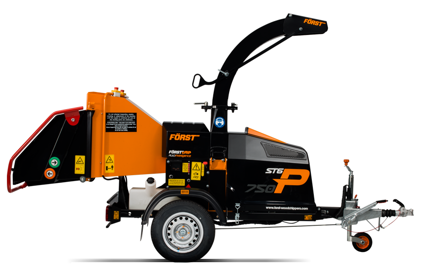 ST6P Towable Wood Chipper