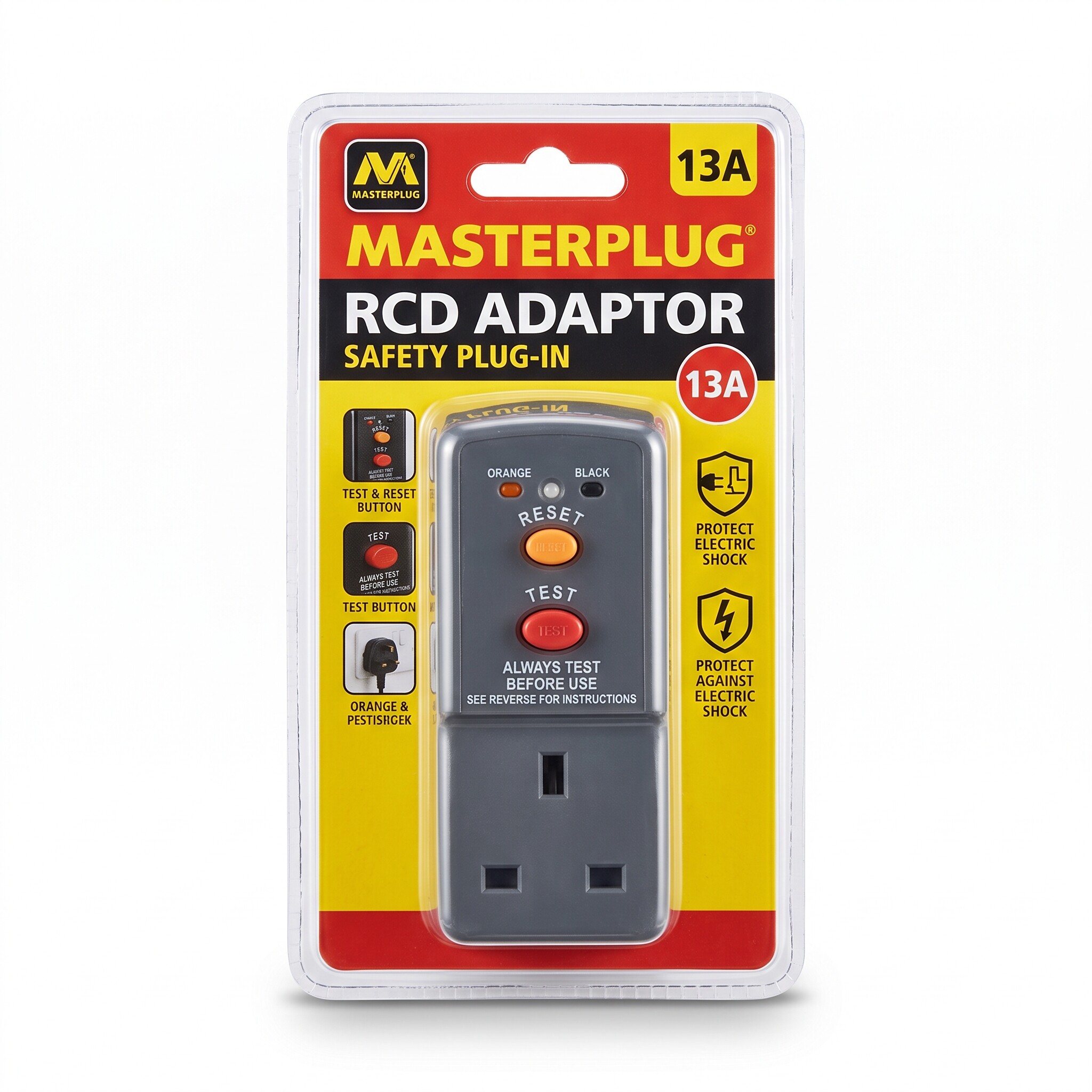 MASTERPLUG RCD Adaptor