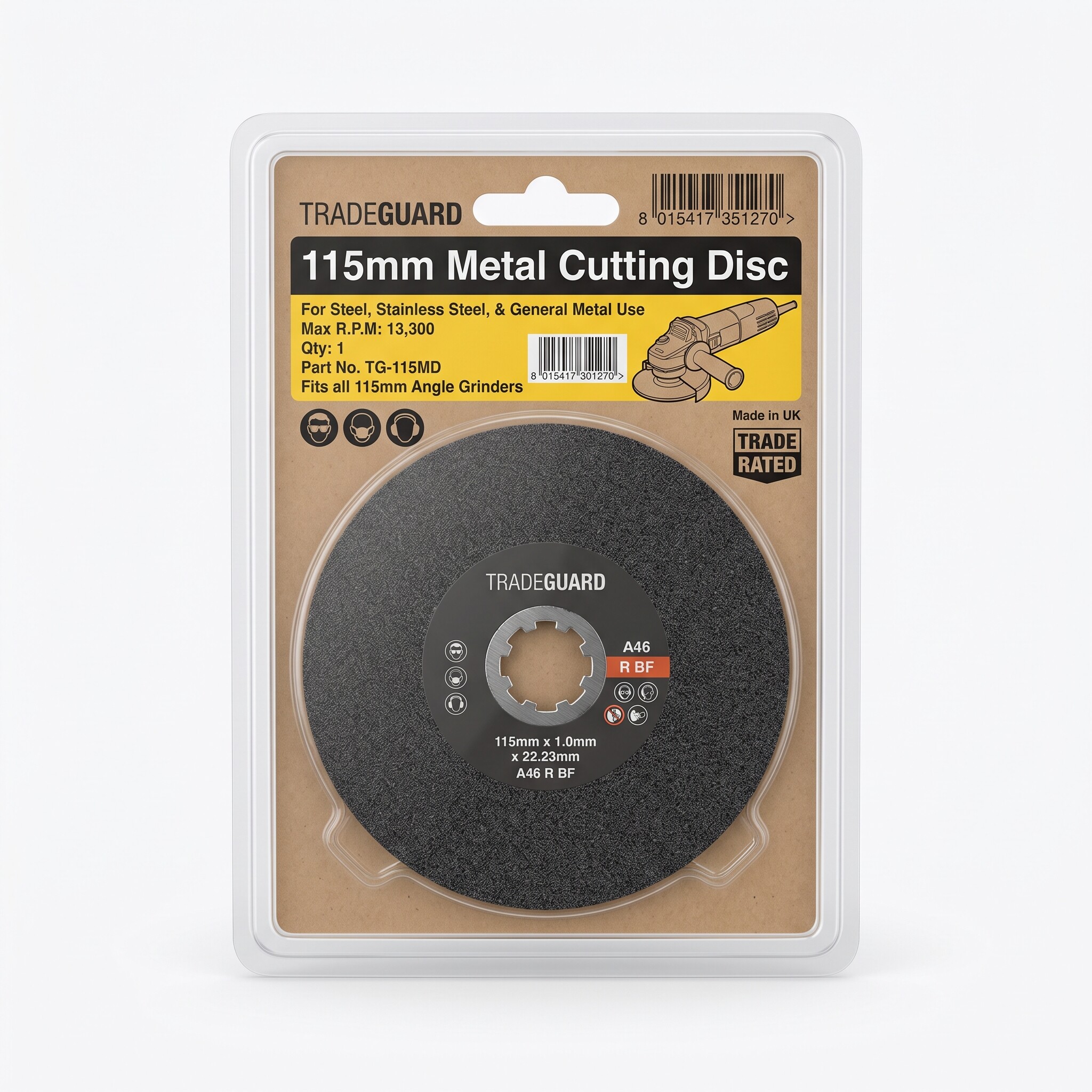 115mm Metal Cutting Disc