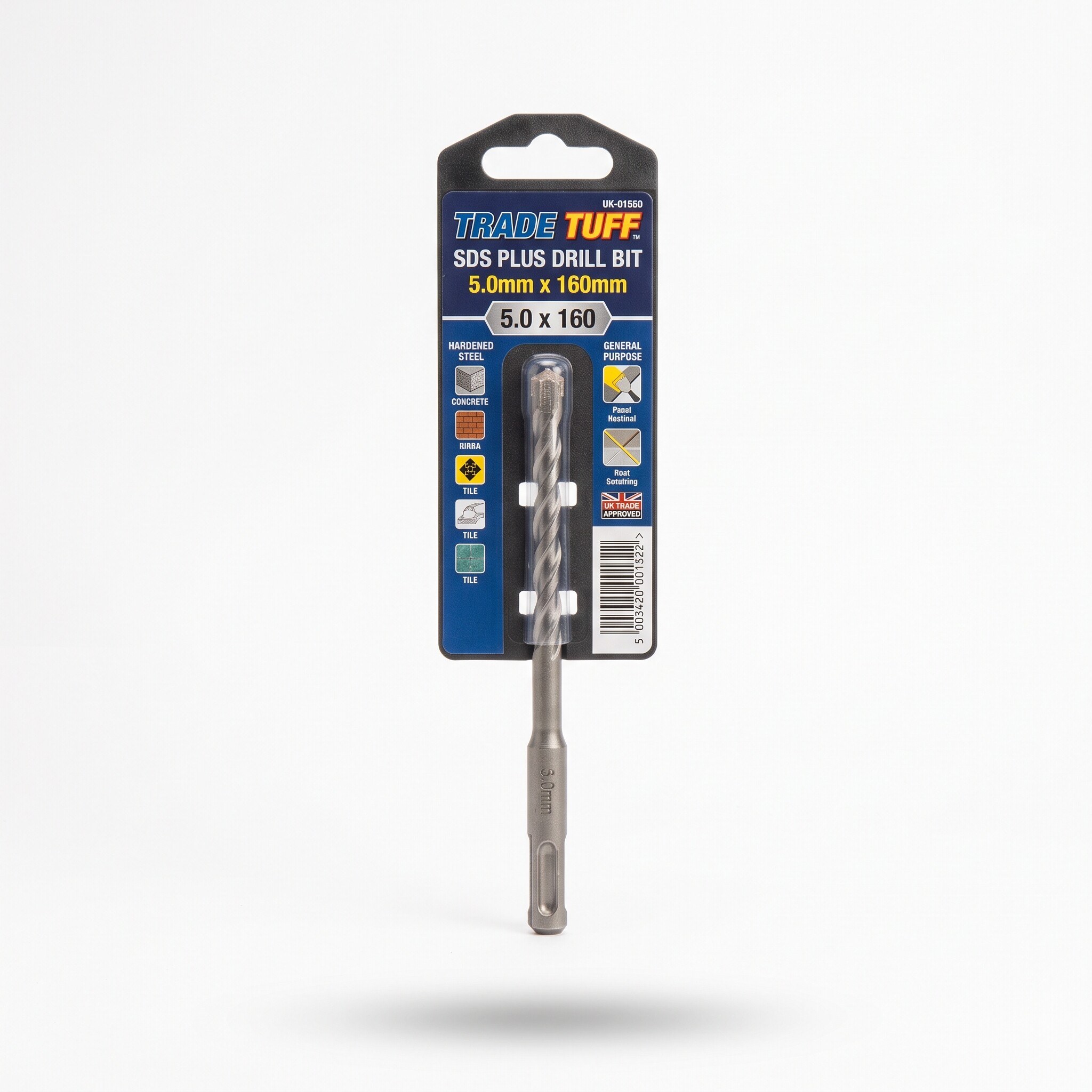 5.0 x 160mm SDS Plus Drill Bit