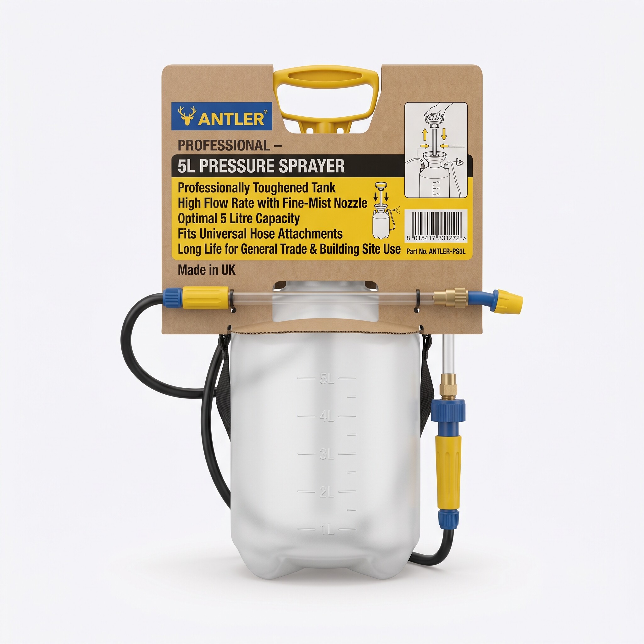 Pressure Sprayer - 5 litre