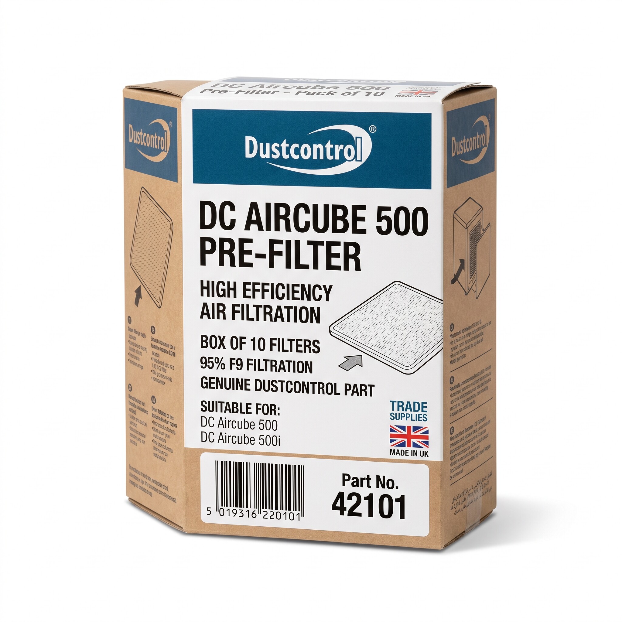 DC Aircube 500 Pre Filter - Pk (10)