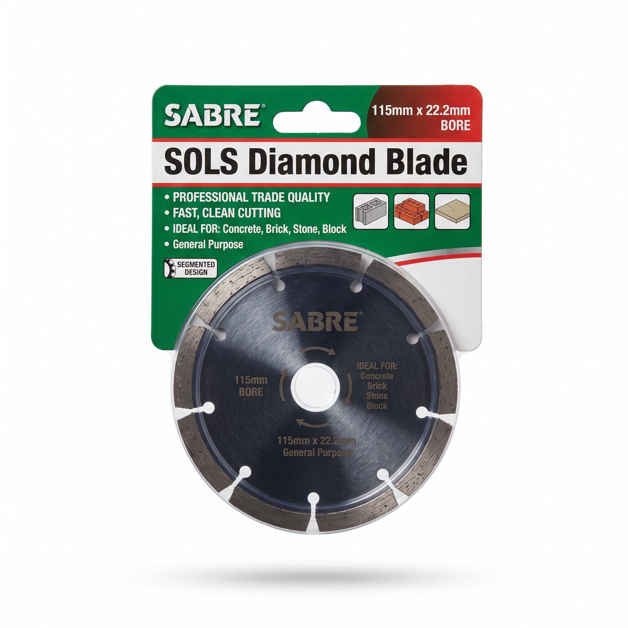 SABRE 115mm SOLS Diamond Blade