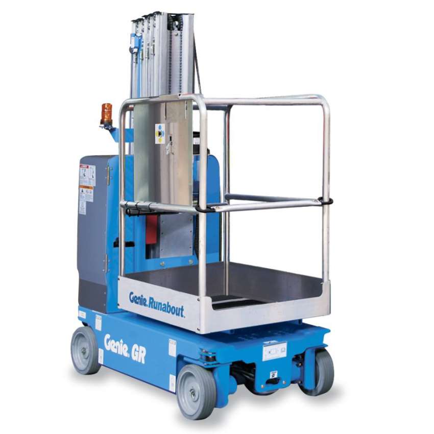 6.52M / 21.39FT Genie GR15 Vertical Mast Lift