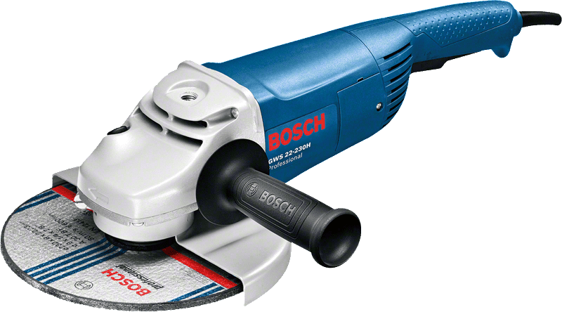 ANGLE GRINDER 2200 WATT 230 VOLT C/W SIDE HANDLE GUARD & CARDBOARD BOX