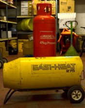 Propane / Electric Space Heater