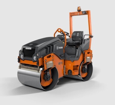 Tandem Roller with Two Vibrating Roller Drums