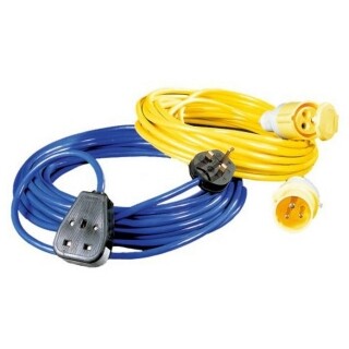 Heavy Duty Extension Lead - 14m, 110v/240v