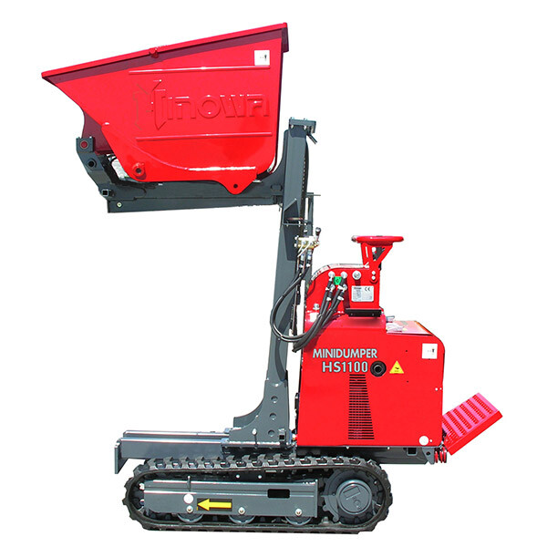 Tracked Dumper With Loading Shovel - High Tip