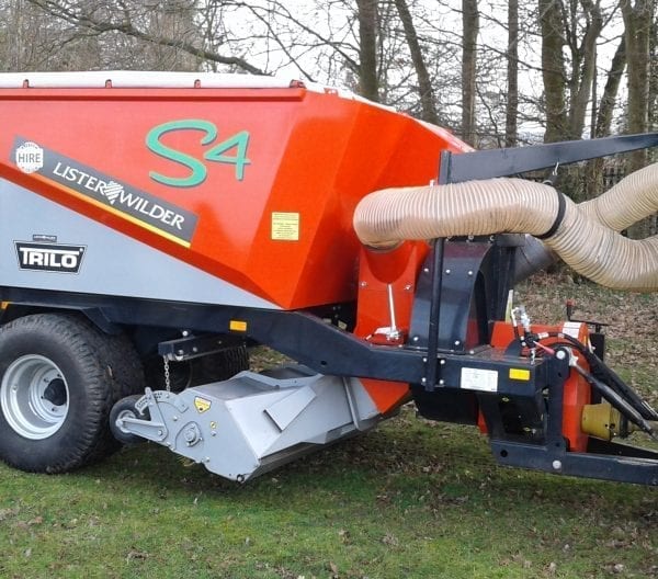 Trilo S4 Vacuum Leaf Sweeper