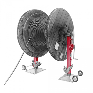 Cable Drum Jack - Rack & Pinion Type