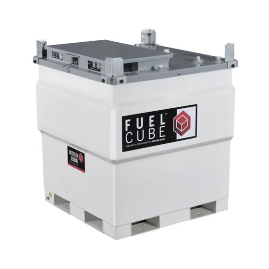 950 Litre Fuel Cube Bowser with Pump and Lifting Eyes