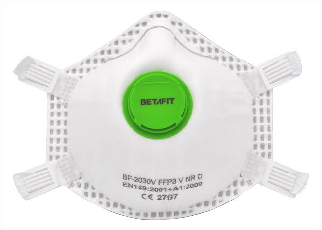 FFP3V Moulded Disposable Mask with Valve - Box (10)