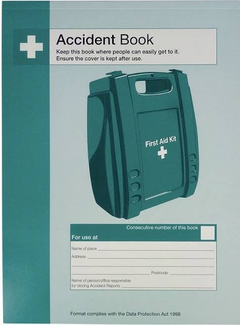 SFA Accident Book Dpa Complient
