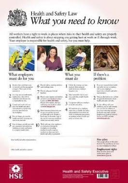 A3 Health & Safety Law Poster