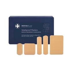 Plasters Waterproof Assorted - Box (120)