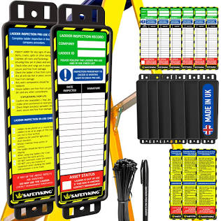 Laddertag - Box (10 Holders, 20 Inserts, 1 Pen)