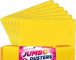 Pk (10) Yellow Dusters