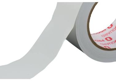 2" White lo Tac Tape - 66m