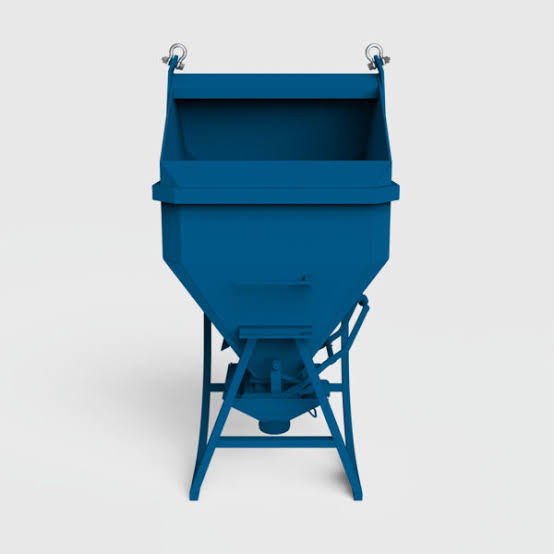 500l Concrete Column Skip with 3m Tremi Tube