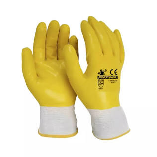 Yellow Rubber Gloves - Pair